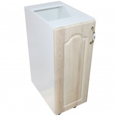 Corp inferior 30 cu 1 usa Zebra alba cu MDF sonoma mustata